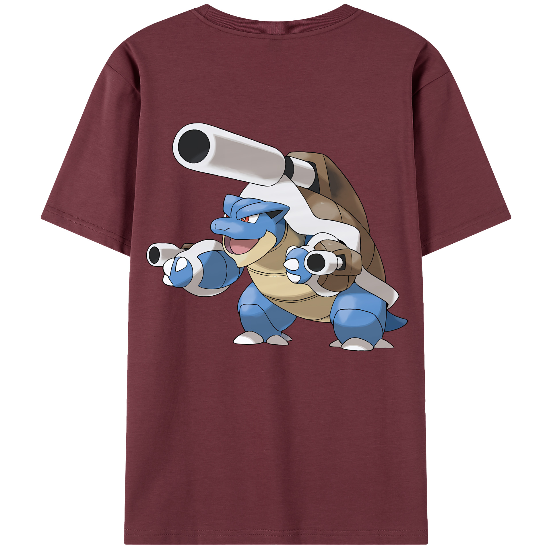 （画像用） ポケットモンスター Pokémon 綿100％半袖Tシャツ（背面プリント）
